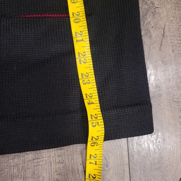 Vintage 1940-50 Lasley Knitting co. Seattle Letterman Sweater / Cardigan Patched - Picture 9 of 13